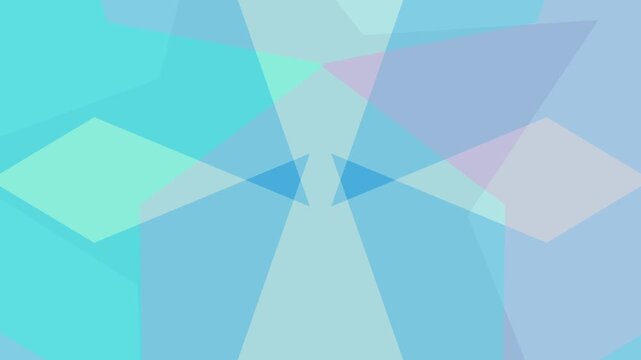 abstract moving geometric art shapes in soft pastel tonal colour harmony colourful hues rotating and spinning to morph into a smart clean dynamic corporate style business background wallpaper backdrop