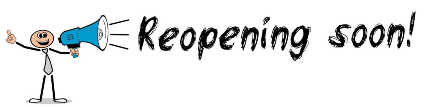 Reopening soon!