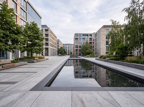 Modern Urban Public Plaza