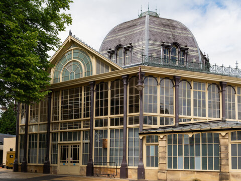 The Octagon at the Pavilion Gardens in Buxton, Derbyshire, England. Taken on the 28th June 2026