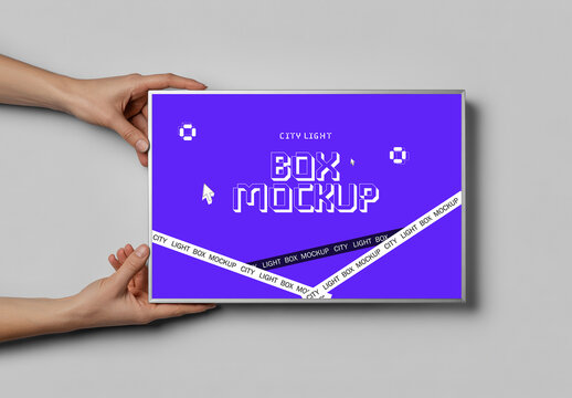 City Light Box Mockup