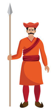 Maratha soldier, Indian warrior Maratha soldier, Indian warrior, 