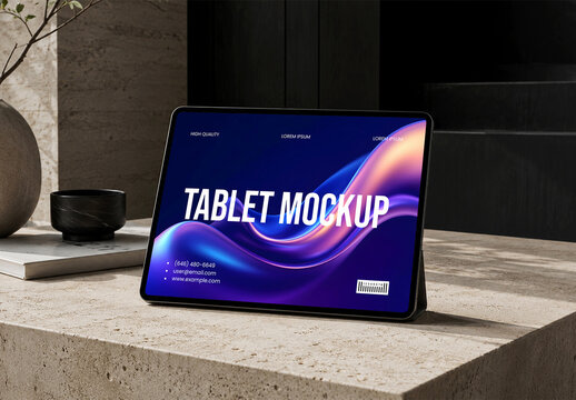 Tablet Screen Mockup