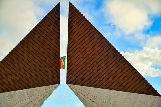 Monumento aos Combatentes do Ultramar in Lisbon, Portugal