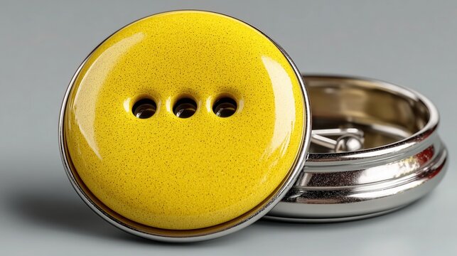 &ldquo;Realistic badge pin button mockup isolated on a clean colorful background&rdquo;
