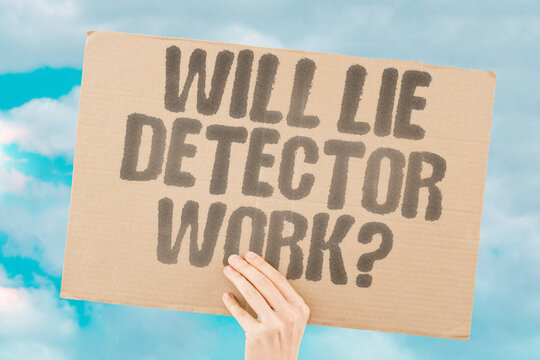 "Will lie detector work?" Lie detector tests often mislead couples. POLYGRAPH. LIE. DETECTOR. TEST. TRUST.