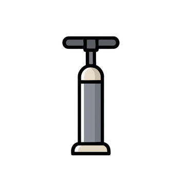 T-handle air pump icon