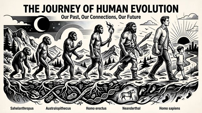 The Journey of Human Evolution &ndash; Our Past, Our Connections, Our Future