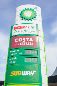 Diesel Price Above &pound;2 Per Litre at Essex Petrol Station