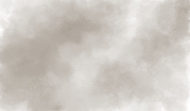Neutral gray cloud texture with soft atmospheric haze, diffuse light, and subtle watercolor detail creating calm abstract background for design use