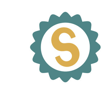Letter S in a Seal