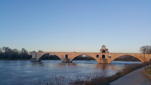bridge over the river