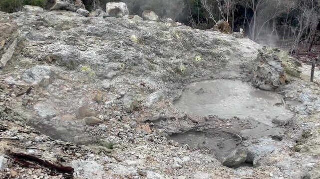 Vulkan Jaboi geothermal area at Pulau Weh island in Sumatra, Aceh, Indonesia