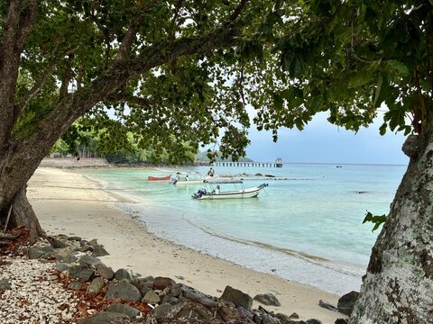 Beautiful beach at Pulau Weh island Sumatra Indonasia