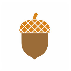 Stylized acorn icon © titin