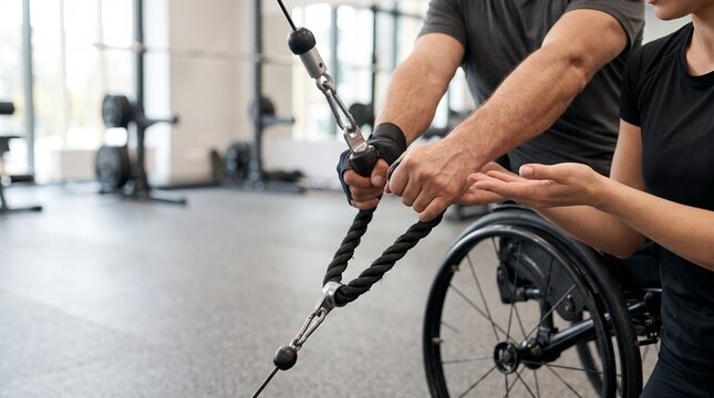 Cable grip coaching for adaptive strength training