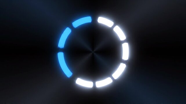 countdown in blue
