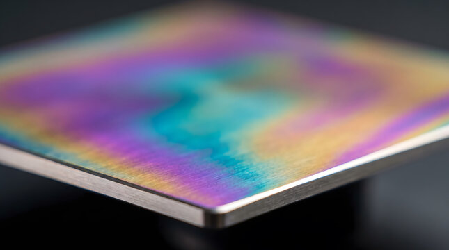 Titanium Anodized Rainbow Oxide