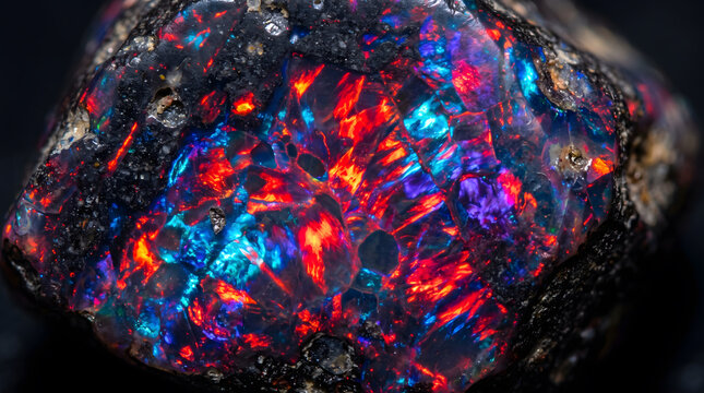 Opal Fire Flash Pattern