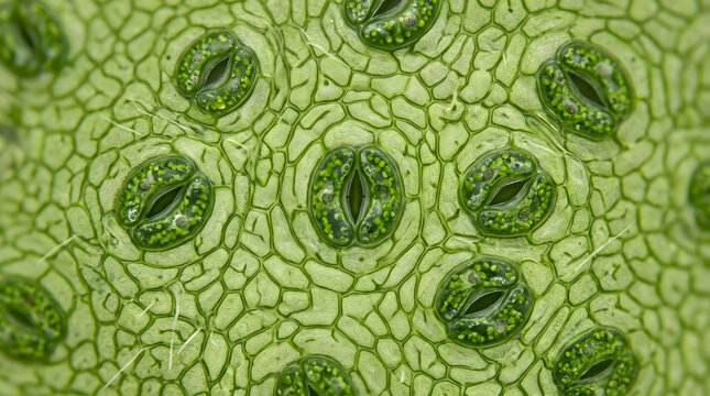 Plant Leaf Stomata Cell Array
