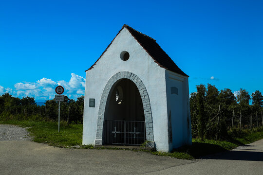 Riedkapelle Chapel Along a Cycle Path at Lake Constance