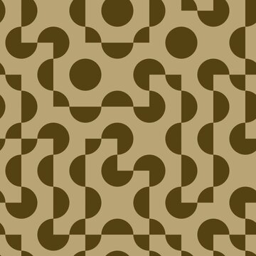 Fond anim&eacute; de mosa&iuml;que courbe dor&eacute; profond avec mouvement diagonal