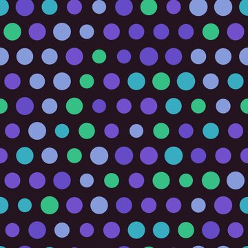 Fond anim&eacute; &agrave; pois color&eacute; avec mouvement vertical