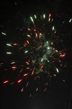 fireworks in the sky