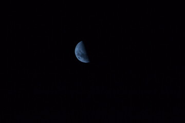 moon in the night © reyza
