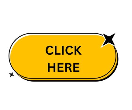 Back to School Sign and Thank You Card with Yellow Banner, Label, Button and Vector Illustration for Education, Business and Web Design