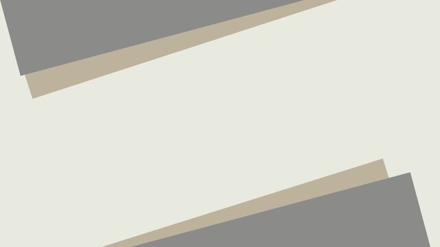Minimalist presentation opening video with geometric shapes.