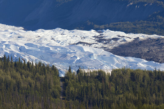 The Matanuska Glacier is one of the most beautiful natural wonders on earth, located 2.5 hours East of Anchorage.