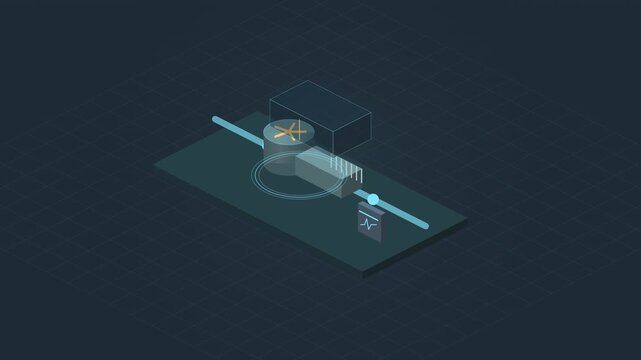 Industrial pump digital twin with live monitoring signals
