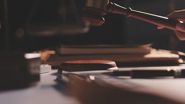 Lawyer explained to the client about the law that must be brought against the court case.