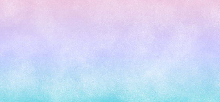 Soft pastel gradient background, with a subtle, textured watercolor effect, transitioning from pink, to purple to, blue and turquoise