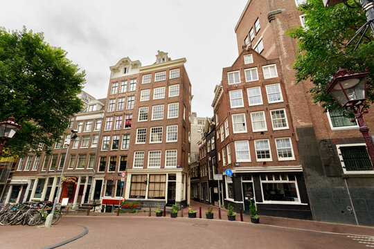 Buildings and Streets in Amsterdam