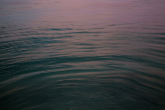 Abstract sunset with ocean