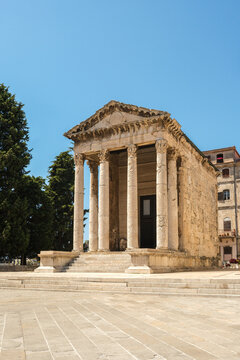 Ancient Roman Temple in Pula