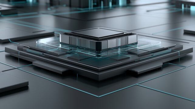 AI Processor Chip Architecture With High Performance Computing Hardware For Semiconductor Technology, Artificial Intelligence Systems, Data Processing, Digital Infrastructure And Enterprise Computing