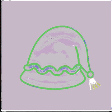 Illustration of a sleeping cap