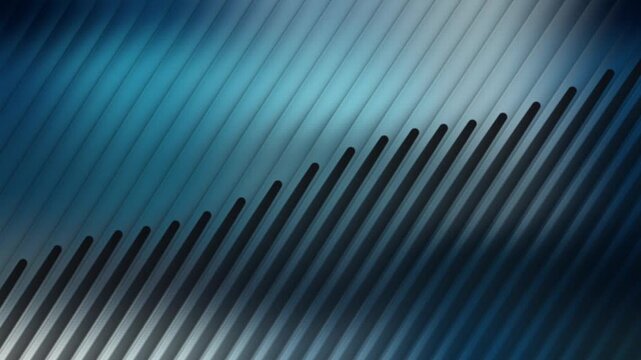 Abstract blue diagonal lines motion background, sleek corporate technology modern minimalist digital pattern for presentations