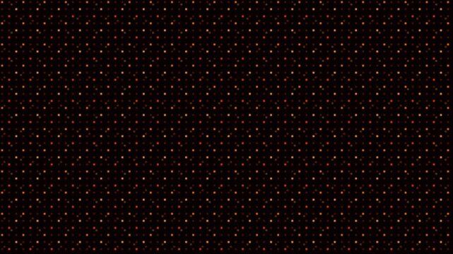 Dots pattern on black background