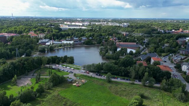 Vanhakaupunki Historic Area in Helsinki, Finland
