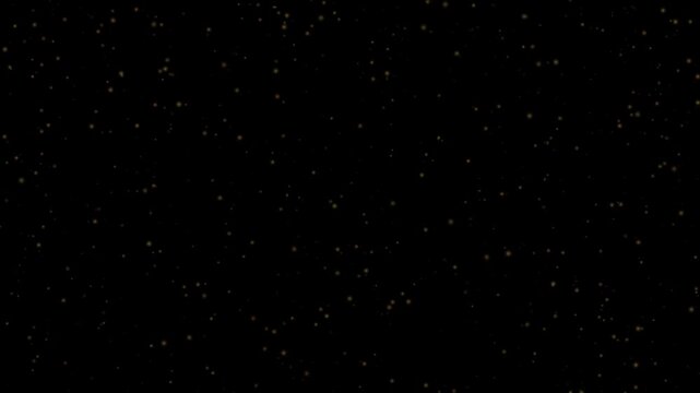 Cinematic Golden and Magenta Particle Dust Bokeh Loop Background