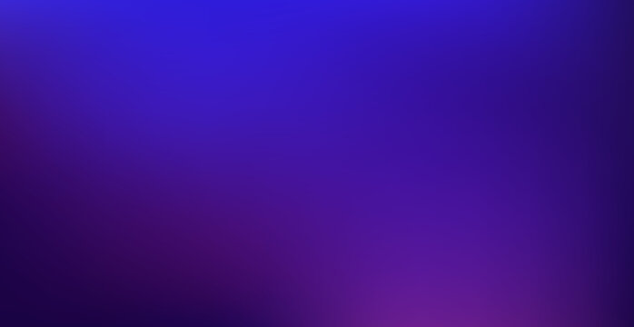 Deep blue and purple smooth gradient design for professional digital screen and presentation art backgrounds
