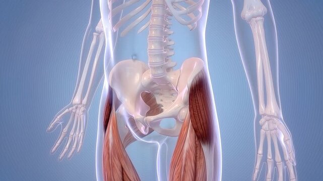 Tensor fasciae latae muscle anatomy and function in human body
