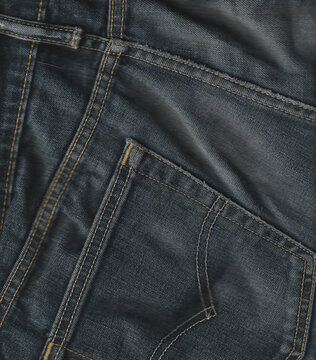 denim blue jeans cloth fabric detail