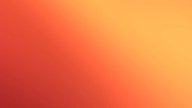Warm orange gradient background, soft abstract red and yellow light leak, smooth colorful blur transition loop for video editing