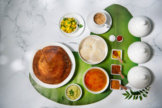 South Indian meal 