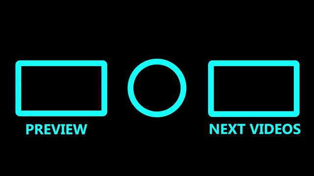 Animated Youtube end screen animation, simple suggestion videos youtube outro . Animation of 4k video.